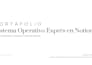 organize your online program into a clear notion system